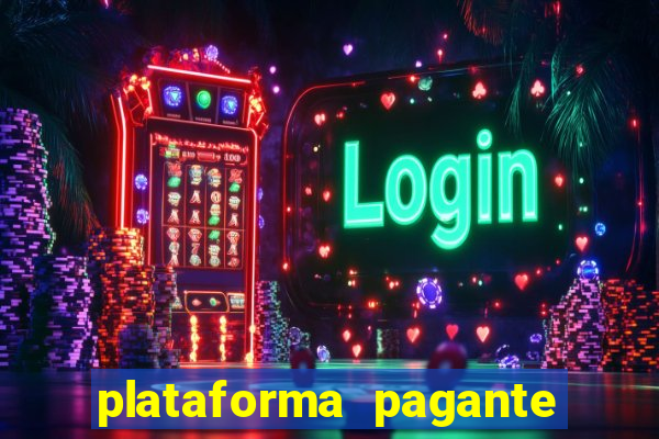 plataforma pagante fortune tiger